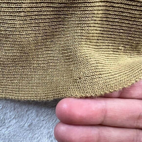 Maverick Oversized Boho Tunic Sweater – Tan S/M - Picture 7 of 9